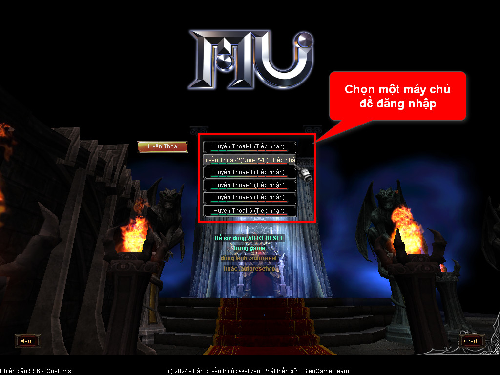 Chức năng chính của Game MU Bóng Đêm Chức năng chính của Game MU Bóng Đêm
