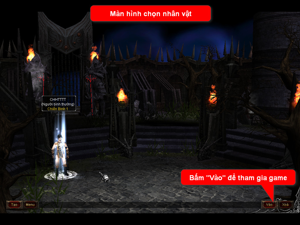 Chức năng chính của Game MU Bóng Đêm Chức năng chính của Game MU Bóng Đêm